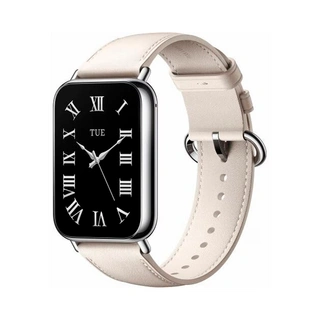 Кожаный сменный браслет Xiaomi Leather Quick Release Strap Cream white Leather Quick Release Strap Cream white - фото 4