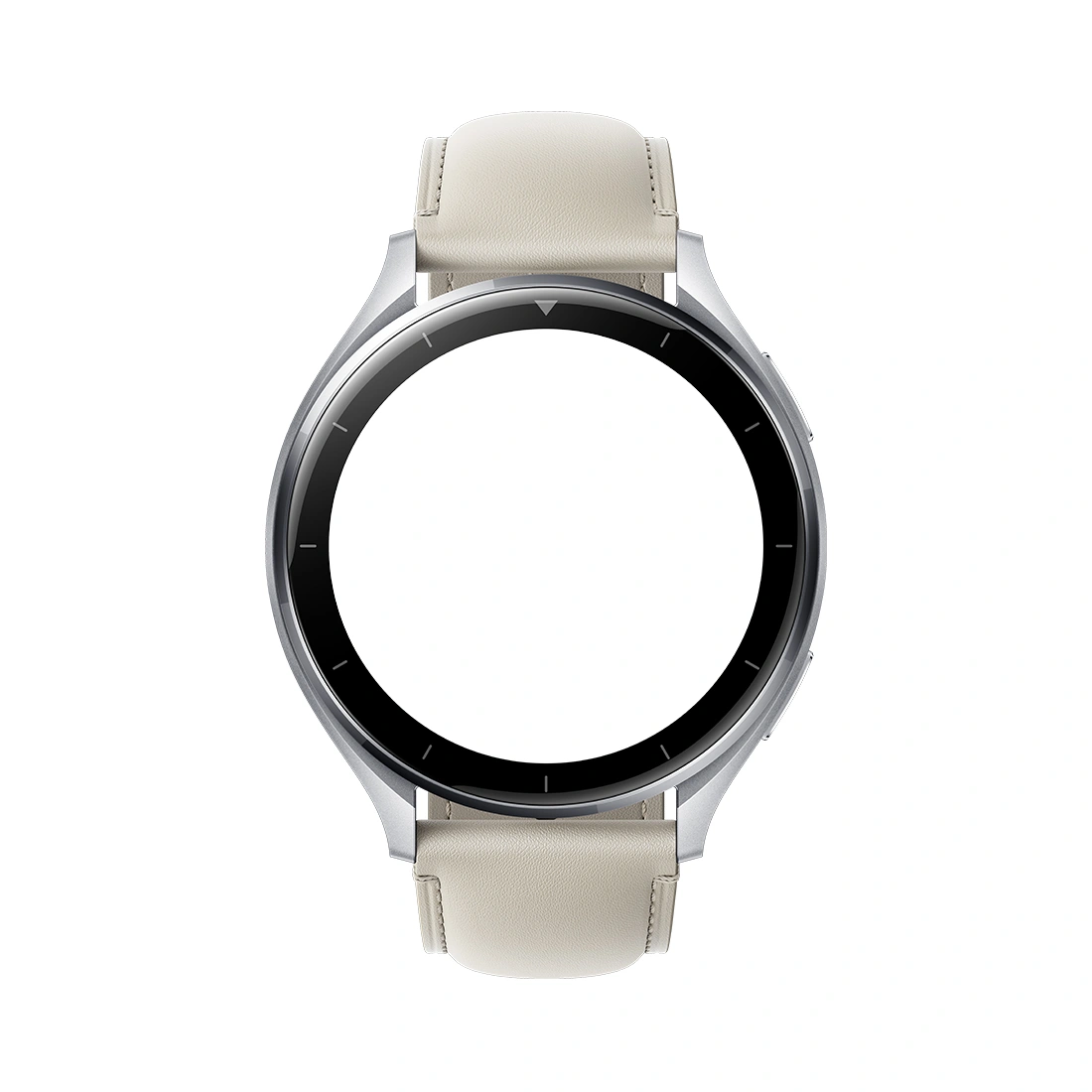 Кожаный ремешок Xiaomi Watch Leather Strap White  - фото 4