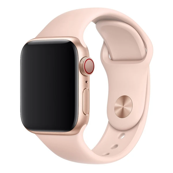 Ремешок Apple 40mm Pink Sand Sport Band S/M & M/L (MTP72) - фото 2