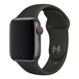 Apple бауы 44mm Black Sport Band S/M & M/L (MTPL2) - фото 2