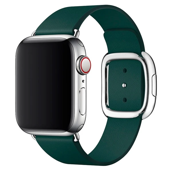 Apple бауы 40mm Forest Green Modern Buckle Band Medium (MTQJ2) - фото 2