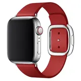 Apple бауы 40mm Red Modern Buckle Band Medium Product (MTQU2) - фото 2