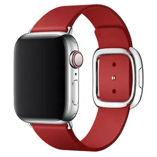 Apple бауы 40mm Red Modern Buckle Band Medium Product (MTQU2)