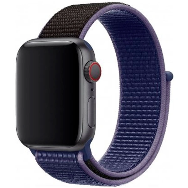 Ремешок Apple 44mm Midnight Blue Sport Loop (MX3Q2) - фото 2
