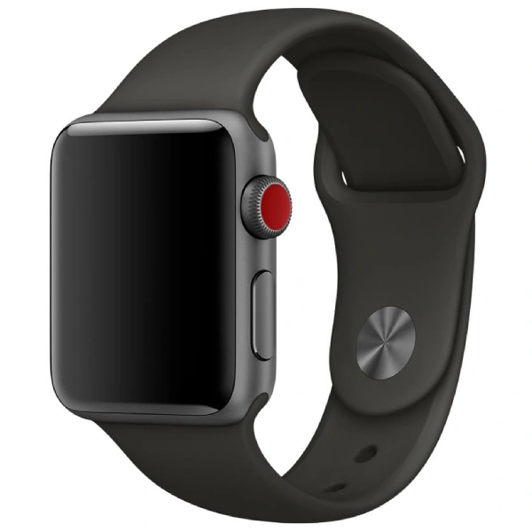 Ремешок Apple 38mm Gray Sport Band S/M & M/L (MR252) - фото 2