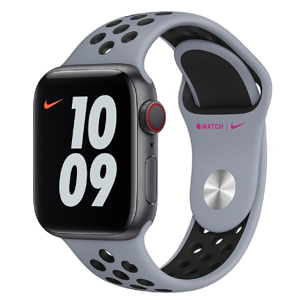 Ремешок Apple 40mm Obsidian Mist Black Nike Sport Band (MG3V3) - фото 3