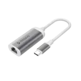 Адаптер Deppa 73119 USB Type-C - Gigabit Ethernet, графит