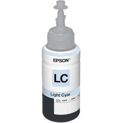 EPSON сиясы L800 Light Cyan ink bottle 70ml (C13T67354A)
