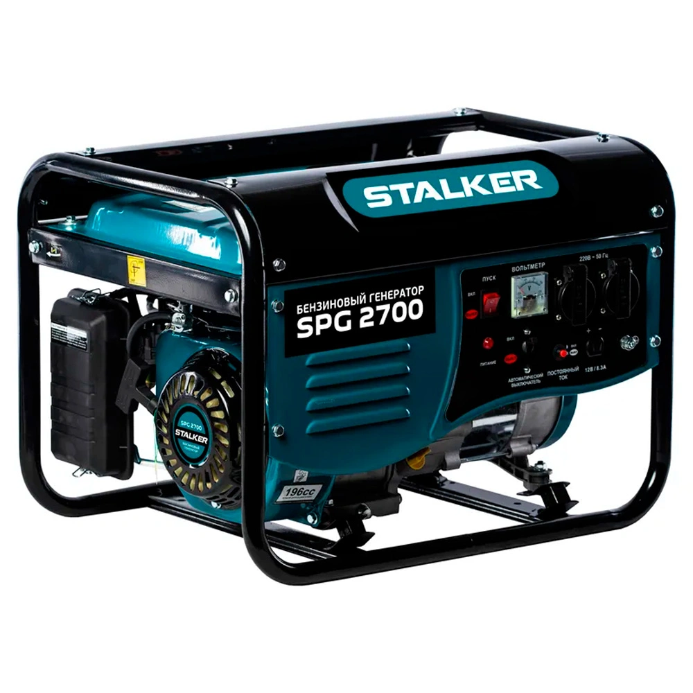Бензиновый генератор STALKER SPG-2700 (N) / 2кВт / 220В