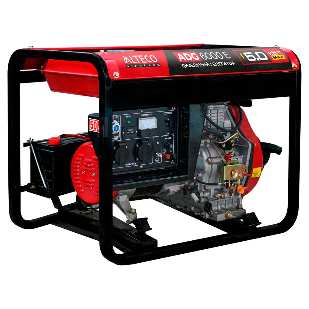 Дизельный генератор Alteco ADG 6000 Е