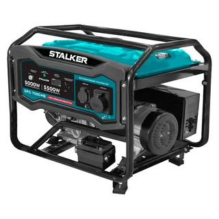 Бензин генераторы STALKER SPG 7000 ME