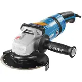 Машина углошлифовальная "ЗУБР" УШМ-П180-2100 ПВ, плавный пуск, 180мм, 6000об/мин, 2100Вт  - фото 2