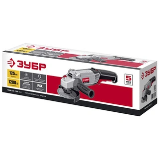 Угловая шлифовальная машина Зубр  УШМ-125-1200 ЭМ3