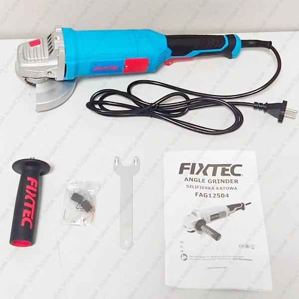 Угловая шлифовальная машина Fixtec FAG12504 - фото 6