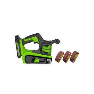 Ленточная шлифовальная машина бесщеточная аккумуляторная Greenworks G24BS 24 V без АКБ и ЗУ 