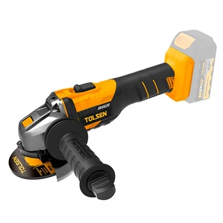 Машина шлифовальная угловая аккумуляторная бесщеточная Tolsen 20В Li-Ion Б/А 125мм 87278