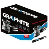 Шлифмашина эксцентриковая GRAPHITE 59G343, 240 Вт, 125 мм, 24000 кол/мин, амплитуда 2 мм  - фото 2