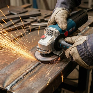 Угловая шлифмашина ALTECO Heavy Duty AGH 750-115 - фото 2