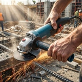Угловая шлифмашина ALTECO Heavy Duty AGH 1100-125 - фото 2