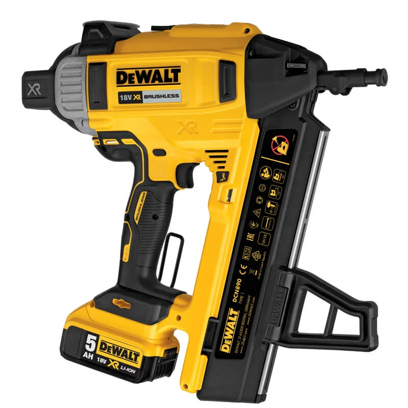 Пистолет гвоздезабивной аккумуляторный бесщёточный DeWALT DCN890P2-QW  - фото 3