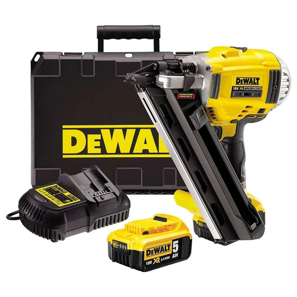 Аккумуляторный гвоздезабивной пистолет DeWALT DCN692P2-QW 