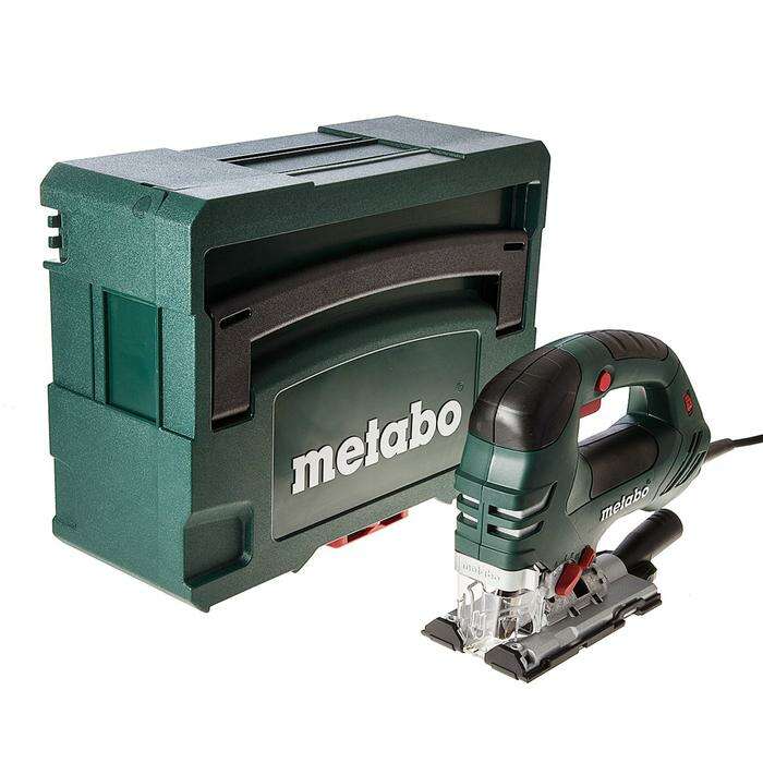 Лобзик электрический Metabo STEB 140 Plus, 750 Вт, 3100 ход/мин, маятник, ход 26 мм, кейс 