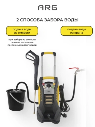 ARG жоғары қысымды жуу құрылғысы HPW 200 - фото 4