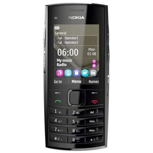 Мобильный телефон Nokia X2-02 Dark Silver