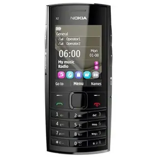 Мобильный телефон Nokia X2-02 Dark Silver
