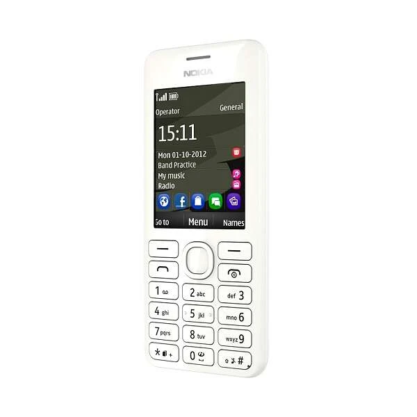 Мобильный телефон Nokia 206 RM-872 NV KZ WHITE