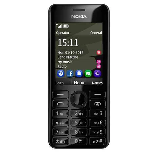 Мобильный телефон Nokia 206 RM-872 NV KZ Black