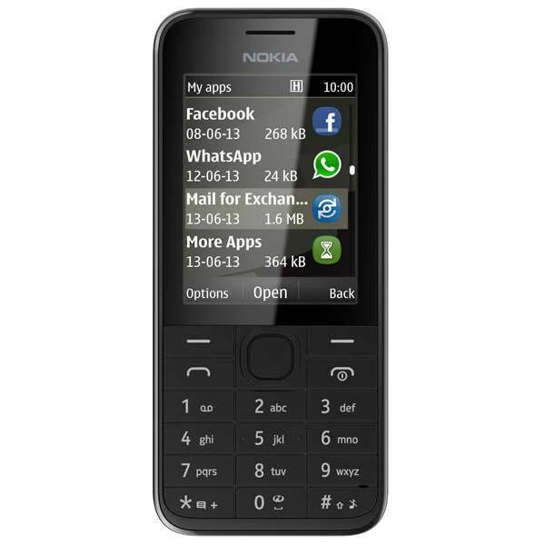 Мобильный телефон Nokia 208 (Black)