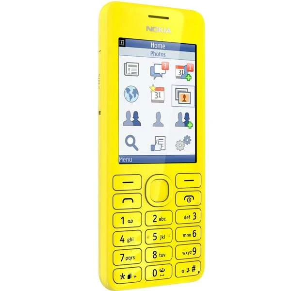 Мобильный телефон Nokia 206 RM-872 Yellow