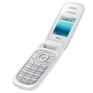 Мобильный телефон Samsung GT E1272 LKAS Caramel DS (ceramic white)
