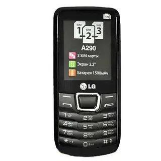 Мобильный телефон LG A290 black