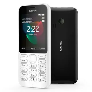 Сотовый телефон Nokia 222 DS NV EAC UA (black)