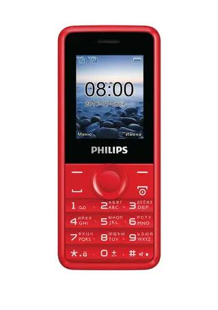 Мобильный телефон PHILIPS E103, Red