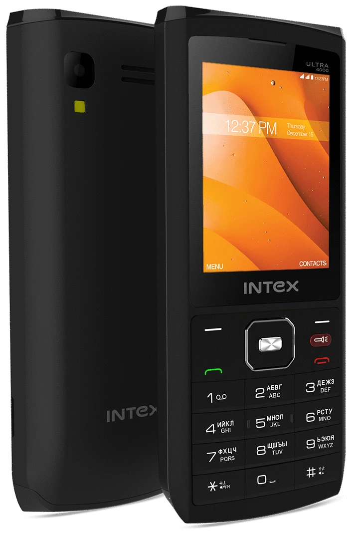 Мобильный телефон Intex Ultra 4000 Black - фото 2