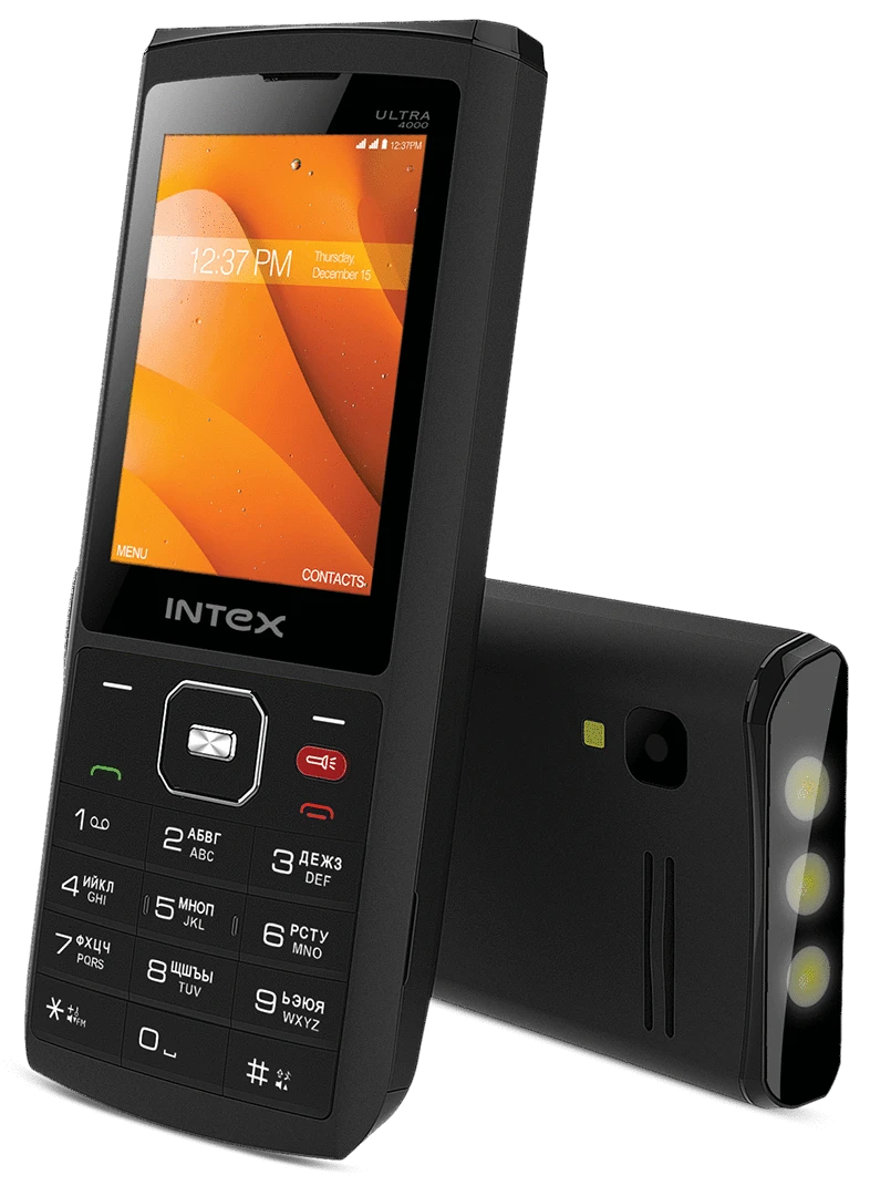 Мобильный телефон Intex Ultra 4000 Black - фото 3