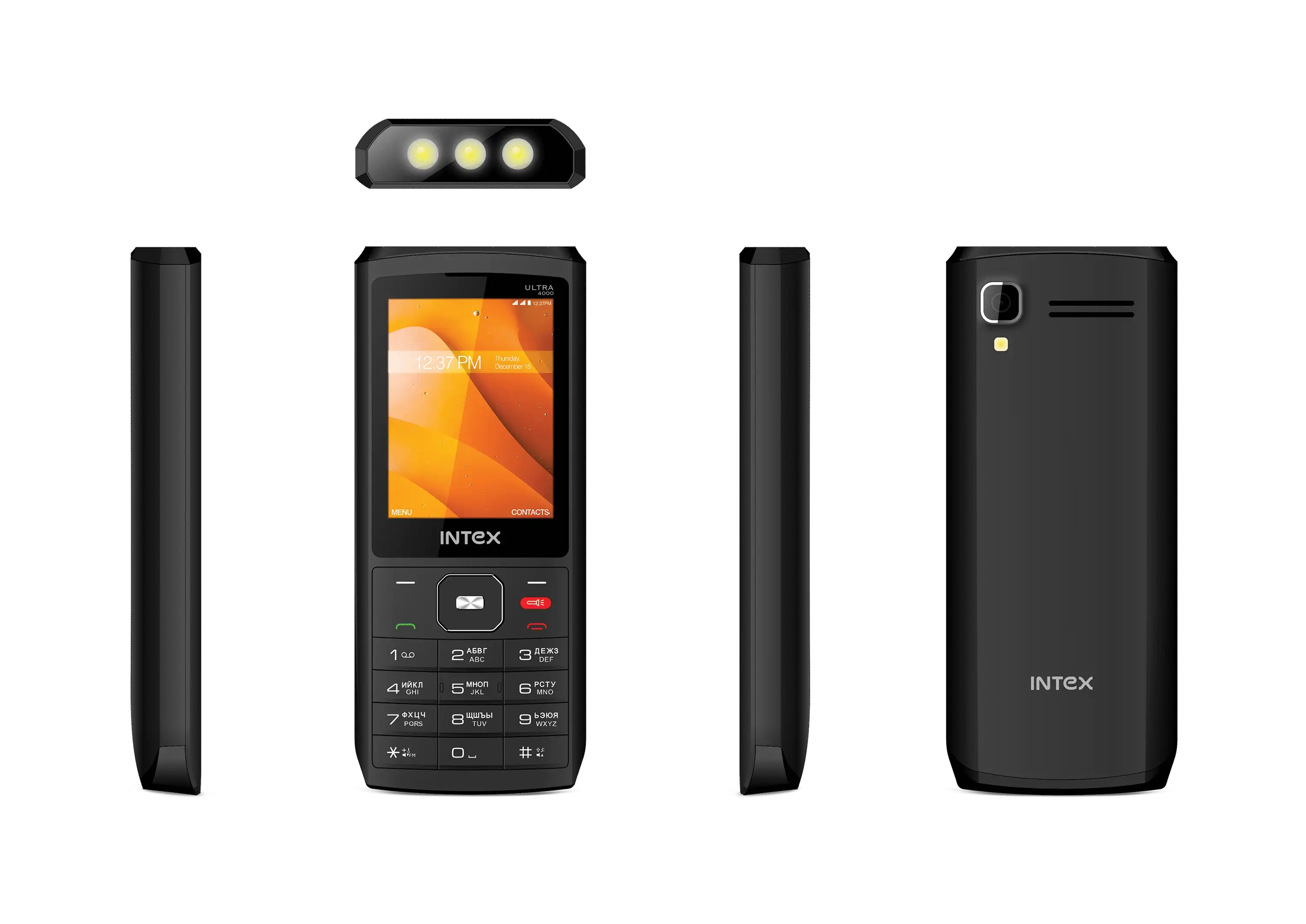 Мобильный телефон Intex Ultra 4000 Black - фото 4