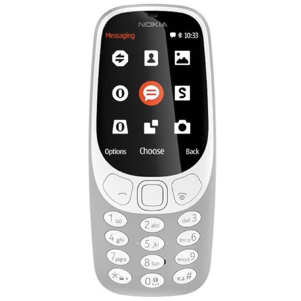 Nokia ұялы телефоны 3310 DS Grey