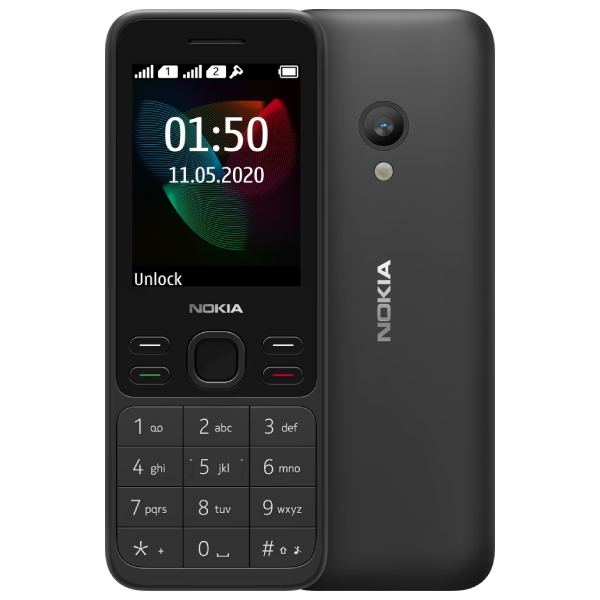 Nokia ұялы телефоны 150 DS RM-1190 Black