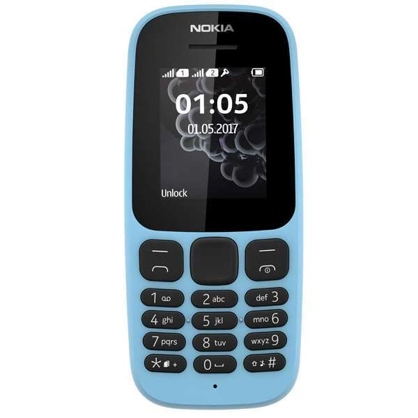 Мобильный телефон Nokia 105 2017 DS Blue