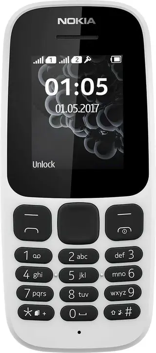 Мобильный телефон Nokia 105 2017 DS White