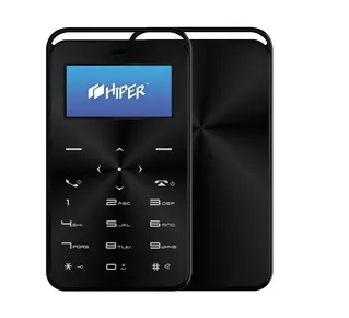 Мобильный телефон Hiper sPhone Vinyl Black 