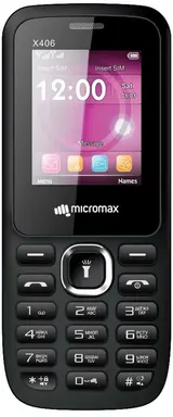 Мобильный телефон Micromax X406 Black