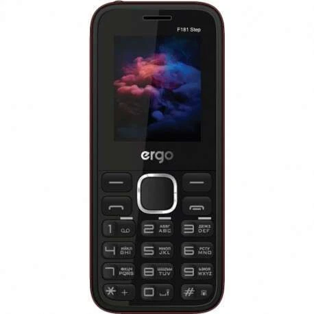 Мобильный телефон Ergo F181 STEP Dual Sim (black)