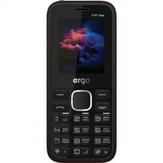 Мобильный телефон Ergo F181 STEP Dual Sim (black)