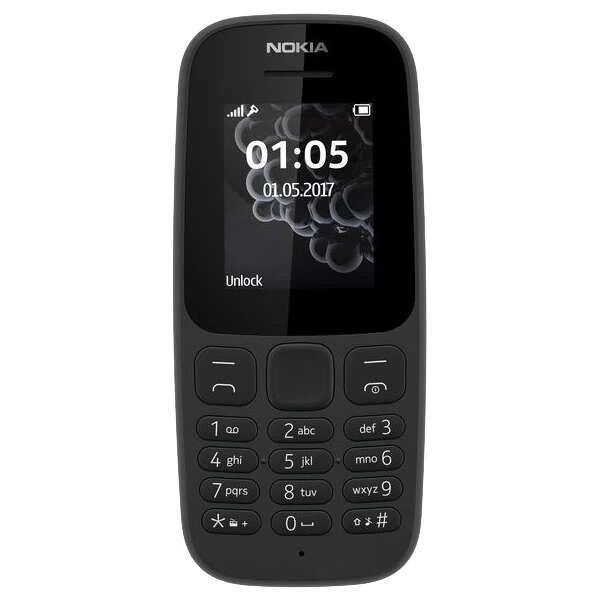 Мобильный телефон Nokia 105 TA-1010 Black