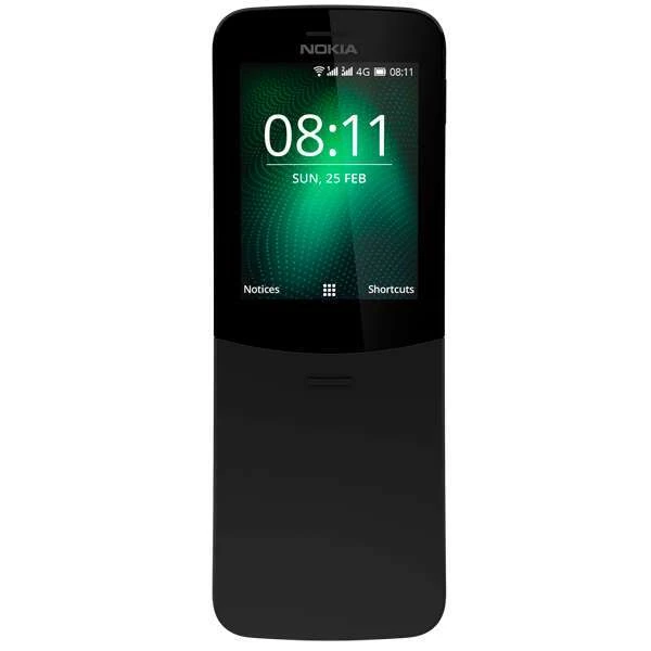 Nokia ұялы телефоны 8110 DS Black